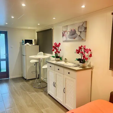 Fint Gjesterom Med Bad Og Kjokken Til Leie Naer Eb Stranda Med 3*